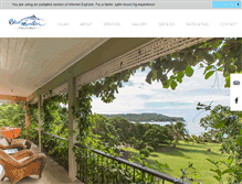 Tablet Screenshot of bluemarlinvillas.com